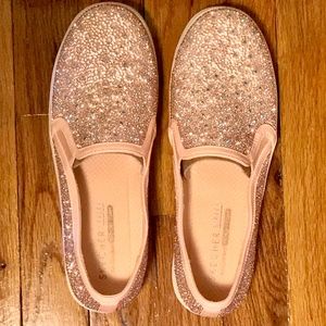 BNIB SKECHERS DOUBLE-UP GLITZY GAL SNEAKER, 7.5